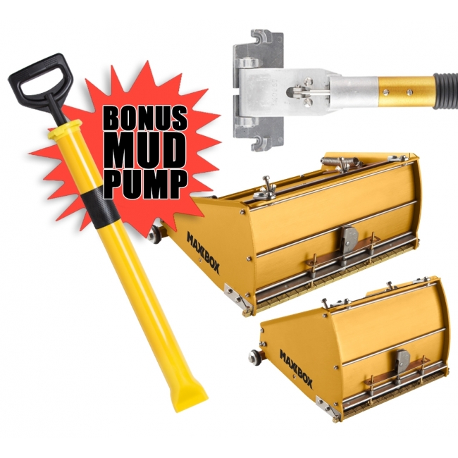 Tapetech Maxxbox Flat Box Package 7 12 Extendable Handle