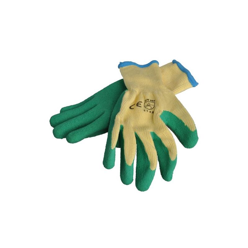 Gloves Poly Cotton Latex SafeCorp