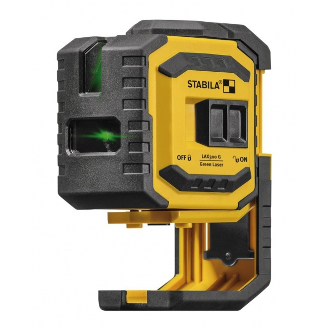 Stabila Green Beam Crossline Laser Plumb Points LAX300G