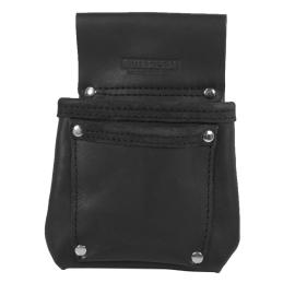 BuildPro Hold All Bag Leather Heavy Duty Stitching Pouch LBFHAB