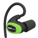 ISOtunes Noise-Isolating Earbuds Pro Industrial Bluetooth 4.1 Green/Black IT-08