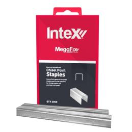 Intex MegaFix Staples 8mm Pack of 2000 Chisel Point General Purpose 9SA08
