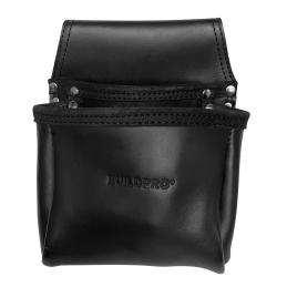 BuildPro LBNBM3 Tool Bag 2 Pocket All Purpose Leather LBNBM3