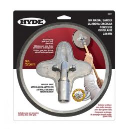 Hyde 09977 Radial Sander 9" 225mm Suits Acme Threaded Pole 09977