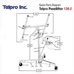 Telpro PanelLifter Cable For extension 00-186-03