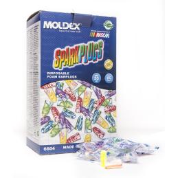 Moldex Earplugs SparkPlugs Disposable without Cord Box 200 6604