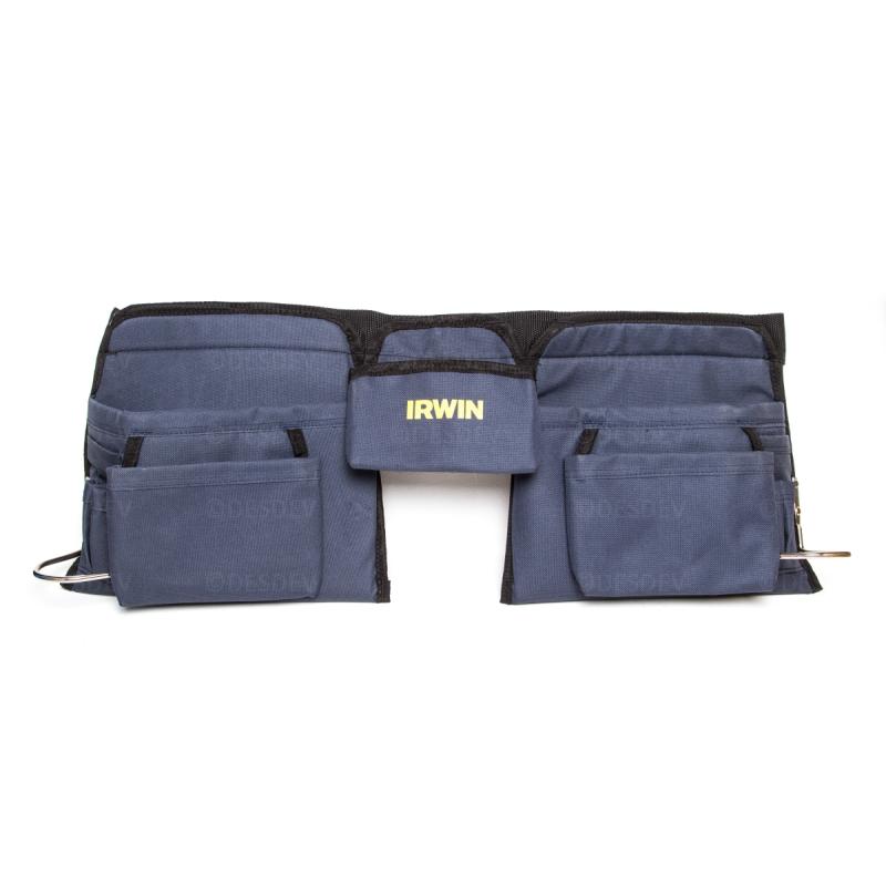 Irwin Tools 3 Pouch 11 Pocket Builder's Apron IR-72427T