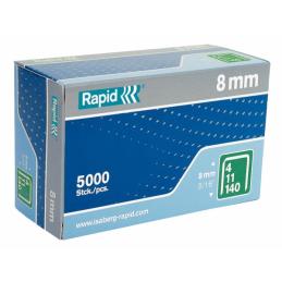 Rapid 8mm Staples 5000
