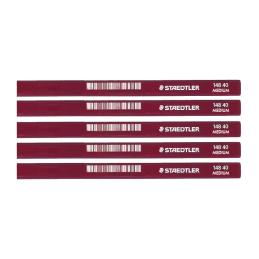 STAEDTLER Red Medium Carpenters Pencil ST-148/40